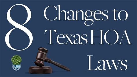 HOA Laws are Changing in Texas. . New hoa laws in texas